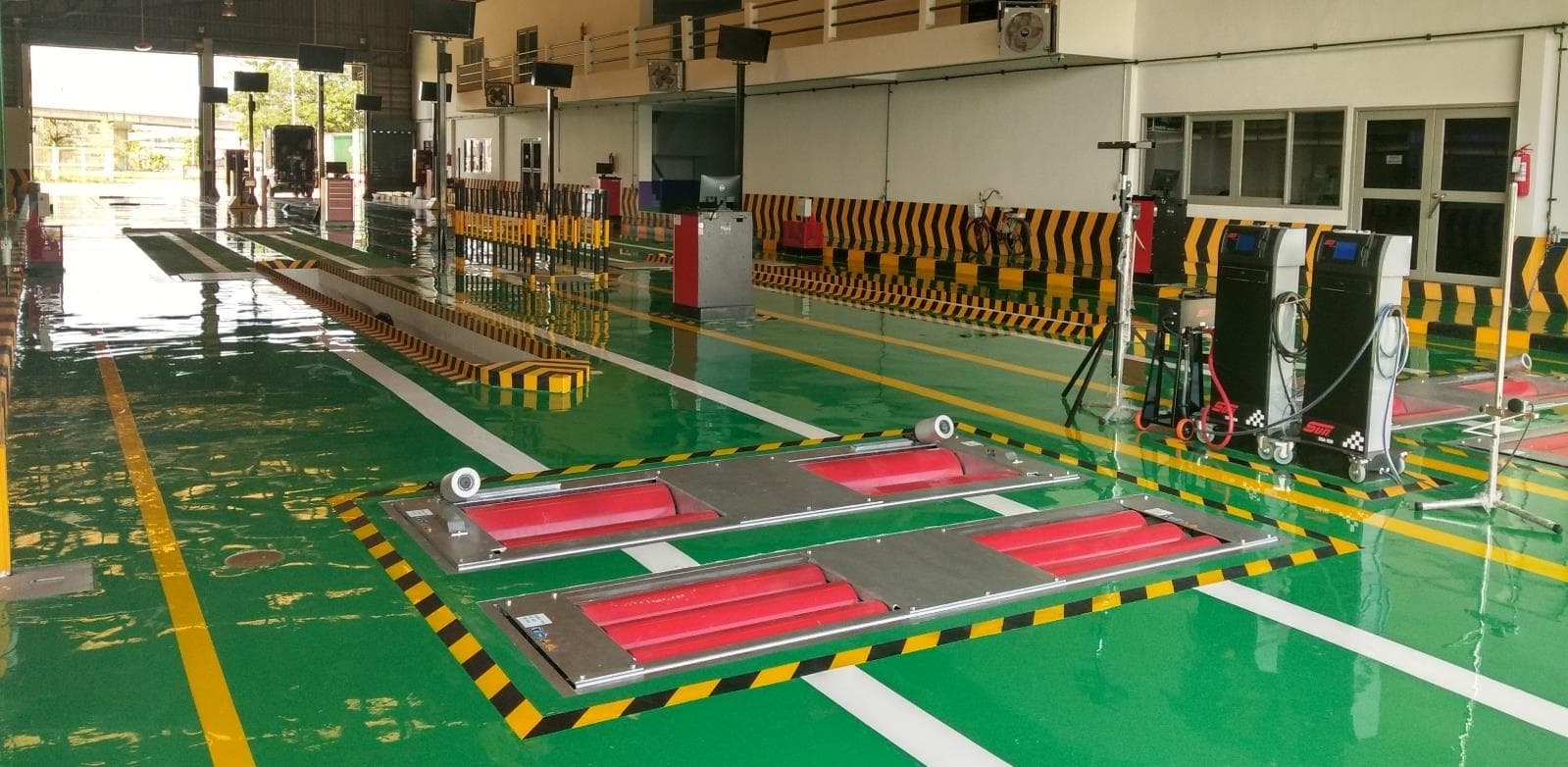 โครงการติดตั้งระบบตรวจสภาพรถแบบประมวลผลด้วยคอมพิวเตอร์ทั่วประเทศ รวมทั้งหมด 120 ระบบ